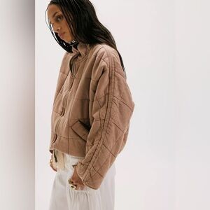 Free People Dolman Quilted Jacket